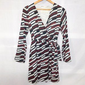 Pink Martini Womens S Around the  Block Wrap Dress